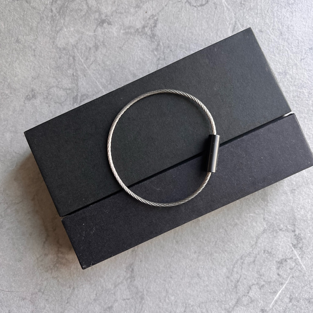 Le Gramme 5g Brushed Ceramic Cable Bracelet Unisex — image 8 of 8